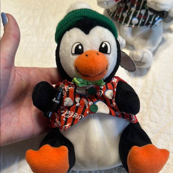 Coca-Cola Holiday Plush Toy Set‎ - Picture 4 of 6